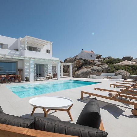 Villa Petra Mare Above Mykonos Town Private Pool Eksteriør bilde
